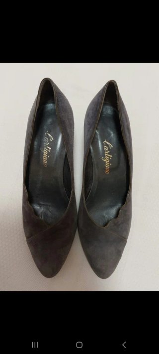 Scarpe L'Artigiano in camoscio grigio