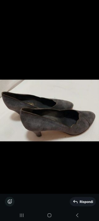 Scarpe L'Artigiano in camoscio grigio