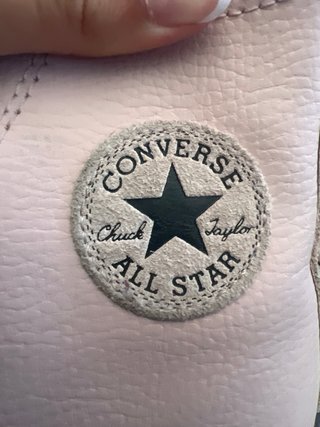 Converse plataforma rosa
