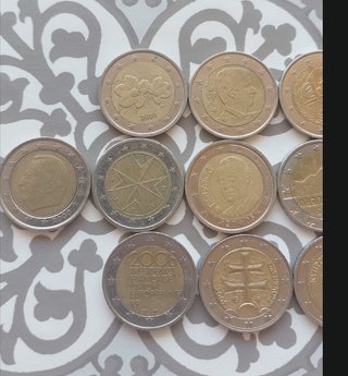 Lotto monete euro rare