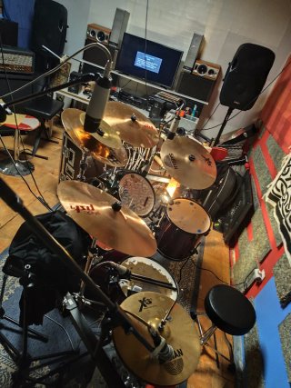 Batería Pearl Export Series Red Wine