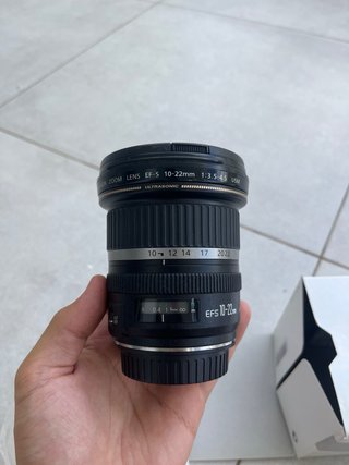 Objetivo Canon EFS 10-22mm USM Gran Angular