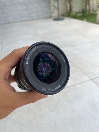 Objetivo Canon EFS 10-22mm USM Gran Angular