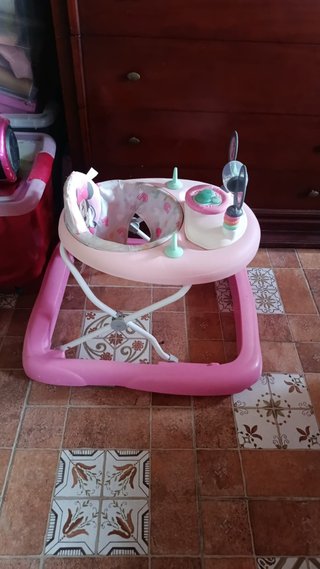 Tacatá rosa para bebé