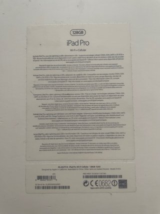 Apple iPad Pro 12,9 (1ª gen) wifi + celular G4