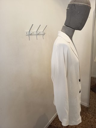Americana Mango Blanca Nueva talla S