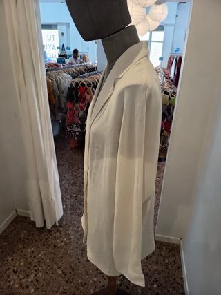 Americana Mango Blanca Nueva talla S