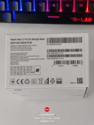 Xiaomi Redmi 12 Pro Gris 5G