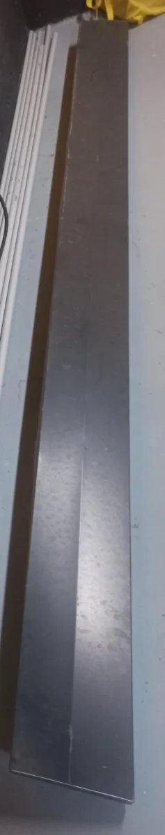 Albardilla aluminio gris antracita