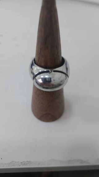 Anillo Oro Blanco 18 kt 11.25 gr