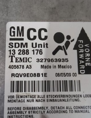 Opel 176567 centralita 327963935 astra h sedan a04