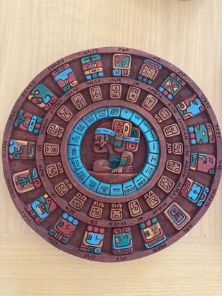 Calendario Maya de Madera