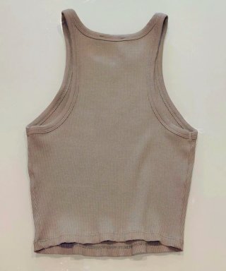 Top tirantes Bershka verde  Talla M fotos medidas.