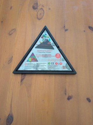 Juego de mesa El triángulo que crece