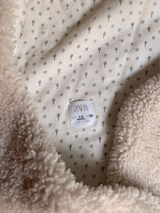 Saco borreguito capazo bebé Zara