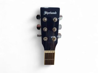 GUITARRA ACOSTICA SHERWOOD MODELO  SH760BLU CON FUNDA