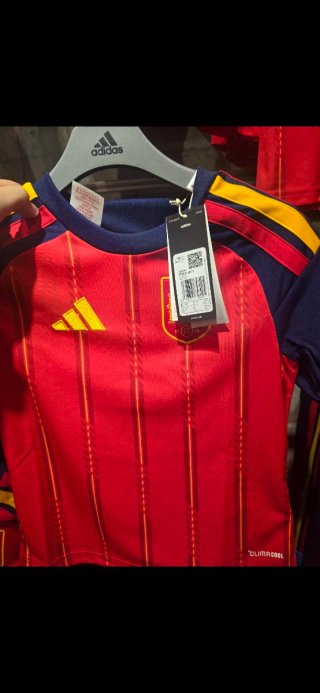 Crop  Adidas Selección Chicas Rojo/Amarillo