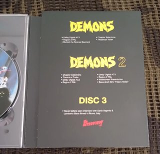 The Demons Collection Director's Cuts x3 DVD Ltd