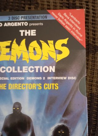 The Demons Collection Director's Cuts x3 DVD Ltd