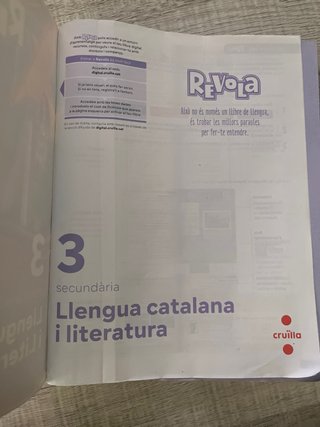 Llengua Catalana i Literatura. 3 Secundaria. Re...