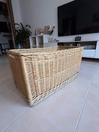 Cesta Mimbre Grande 80x45x45