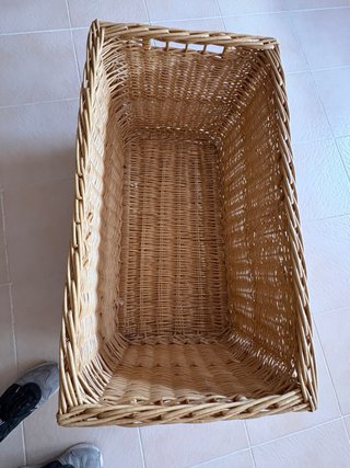 Cesta Mimbre Grande 80x45x45