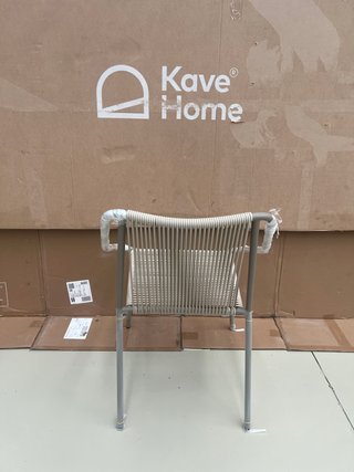 Kave Home Zivia Sedie da Esterno Impilabili