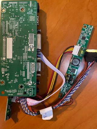 Kit Placa Controladora LCD M.NT68676