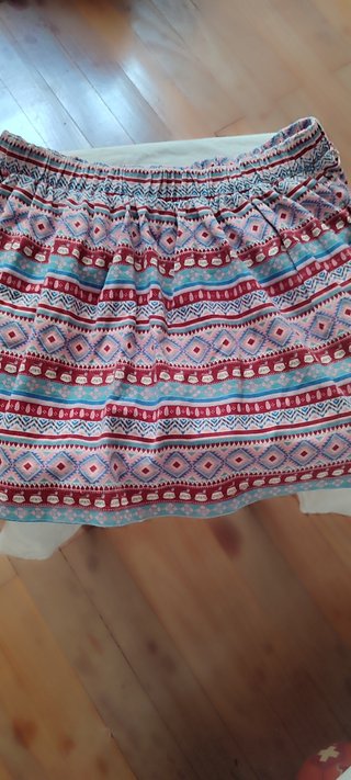 Falda estampada talla M Para niñas de 11-12 años