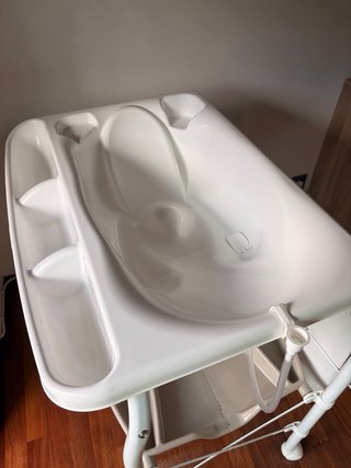 Cambiador Bañera Bebé Plegable Olmitos