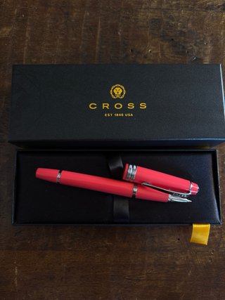 Bolígrafo CROSS de Lujo Rojo