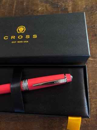 Bolígrafo CROSS de Lujo Rojo