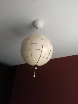 Lámpara de techo esférica