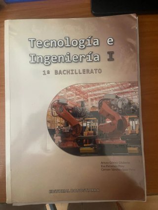 Libro de tecnología y ingenia 1 bachillerato