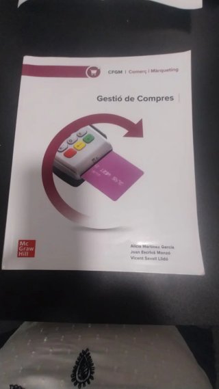 Gestió de compres, CFGM Comerç i Màrqueting