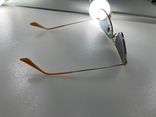 Gafas de sol Ray-Ban Aviator Doradas Azules