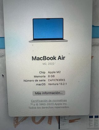 MacBook Air blanco estrella