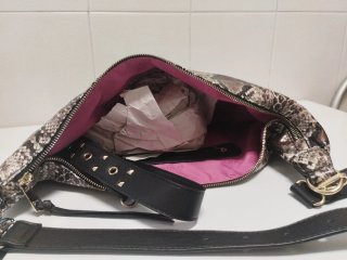 Bolso NOCO estampado serpiente