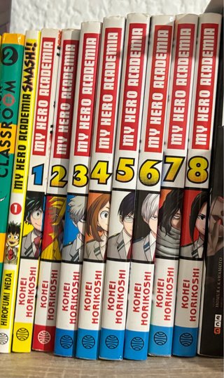 Mangas my hero academia