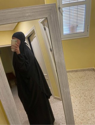 Conjunto Jilbab con falda negra