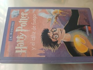 Harry Potter salamandra 1-3-4-6-7 tapa dura
