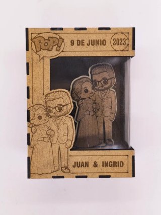 FUNKO POP EN MADERA