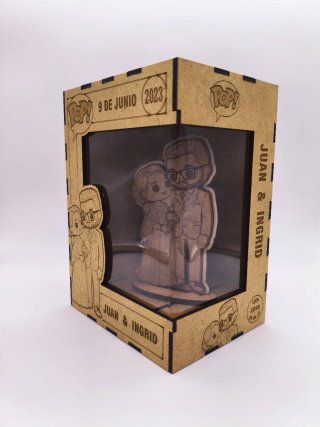 FUNKO POP EN MADERA