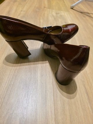 Zapatos de tacón Marypaz burdeos talla 38