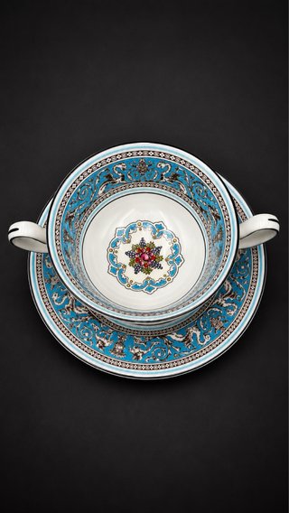 Wedgwood Florentine Tazza con Piattino