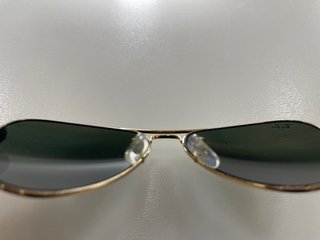 Gafas de sol Ray-Ban Aviator Doradas Verdes