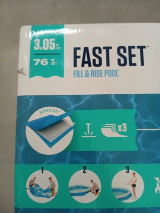 Piscina Bestway Fast Set 3.05m con depuradora