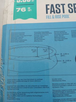 Piscina Bestway Fast Set 3.05m con depuradora