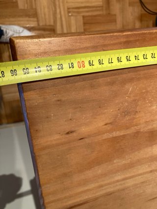 Mueble de entrada de madera