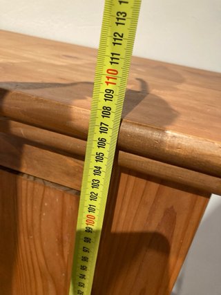 Mueble de entrada de madera